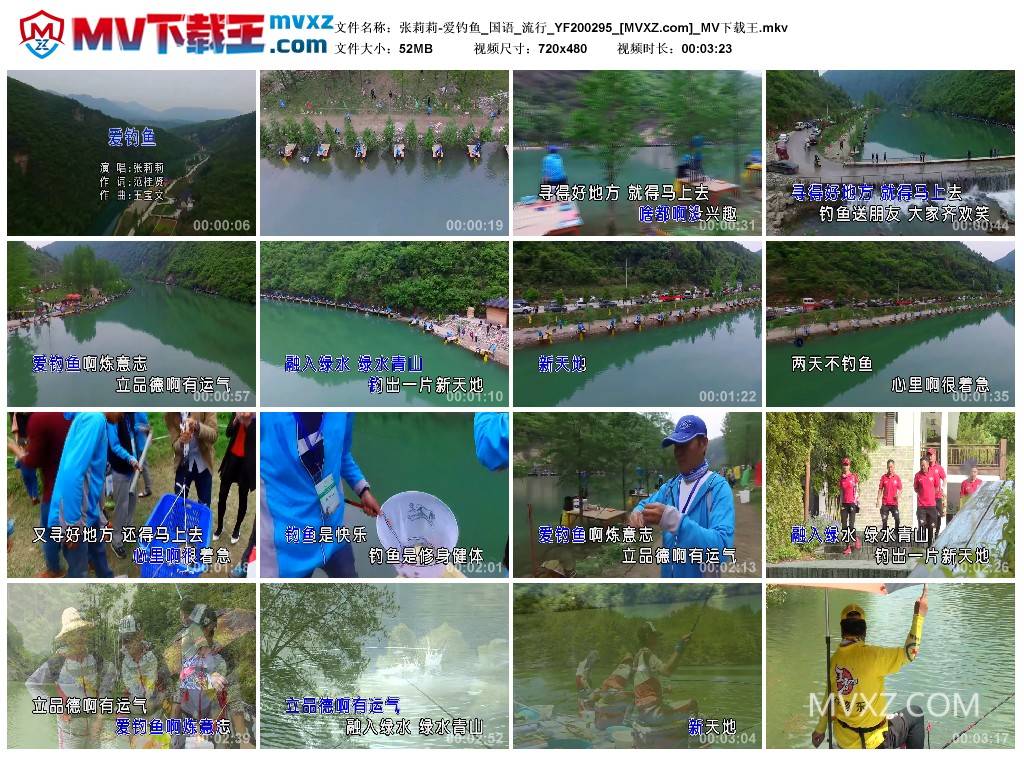张莉莉-爱钓鱼_国语_流行_YF200295
